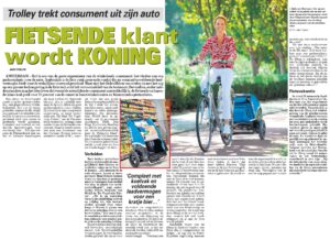 Trolley trekt consument uit zijn auto, De Telegraaf van 11 Juni 2011, door JAN COLIJN